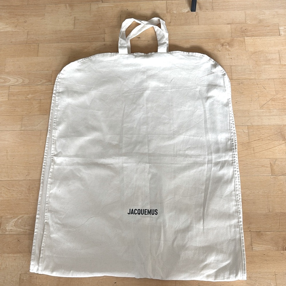 JACQUEMUS Canvas Garment Bag